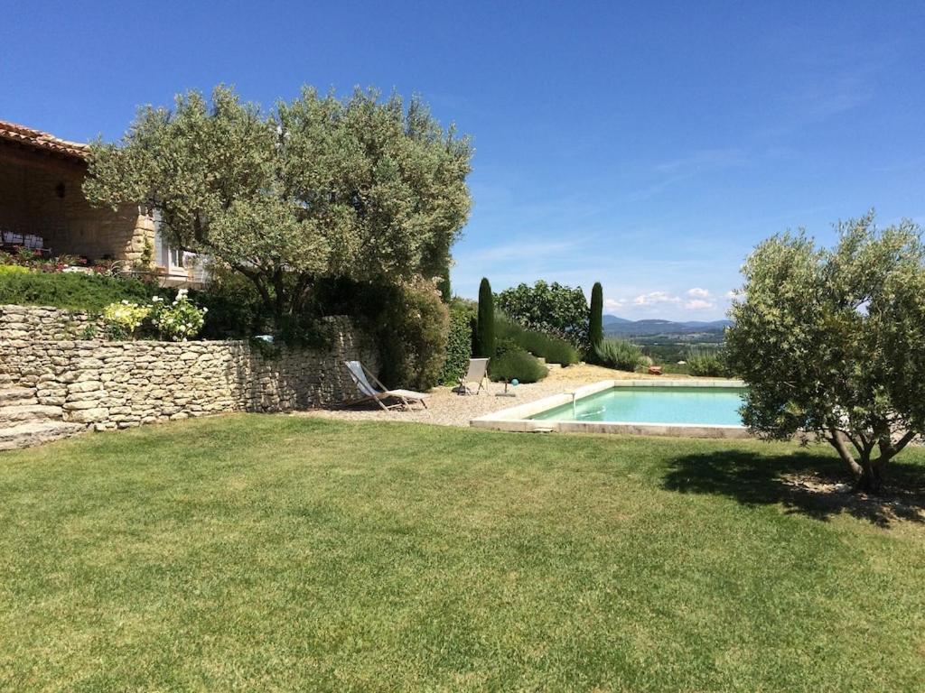 In Gordes, Facing The Entire Luberon Park A Beautiful 5 Bedrooms House Exterior foto