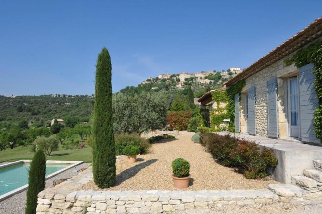 In Gordes, Facing The Entire Luberon Park A Beautiful 5 Bedrooms House Exterior foto