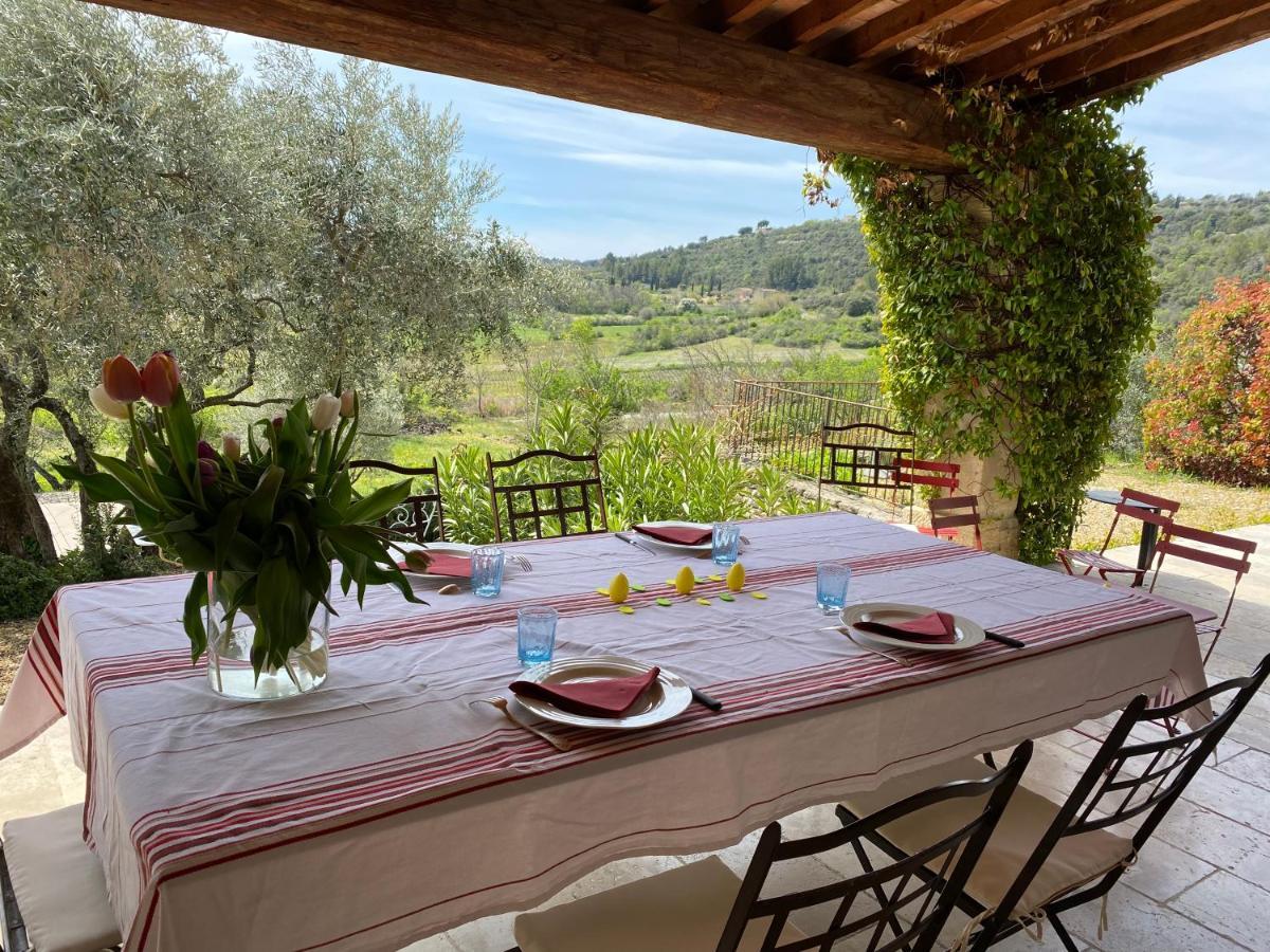 In Gordes, Facing The Entire Luberon Park A Beautiful 5 Bedrooms House Exterior foto