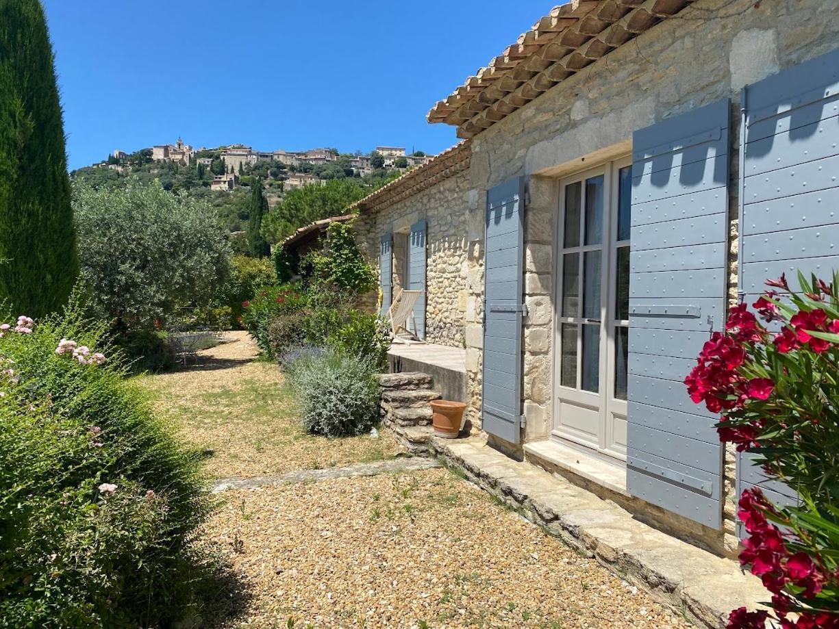 In Gordes, Facing The Entire Luberon Park A Beautiful 5 Bedrooms House Exterior foto