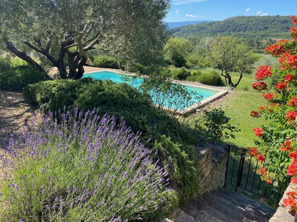 In Gordes, Facing The Entire Luberon Park A Beautiful 5 Bedrooms House Exterior foto